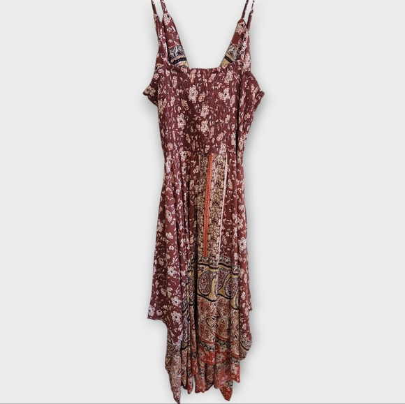 Angie NWT Boho Hi-Lo Summer Dress. Size S. - Picture 2 of 5
